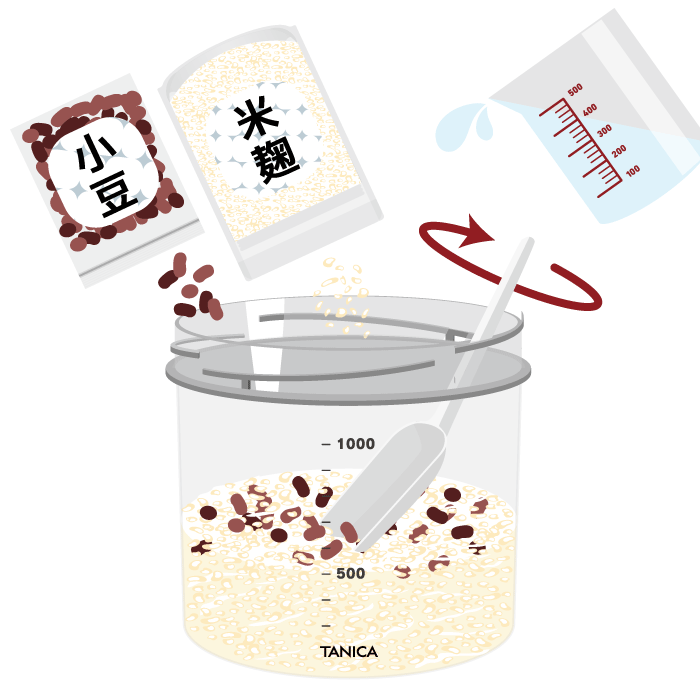 STEP01 材料を混ぜる